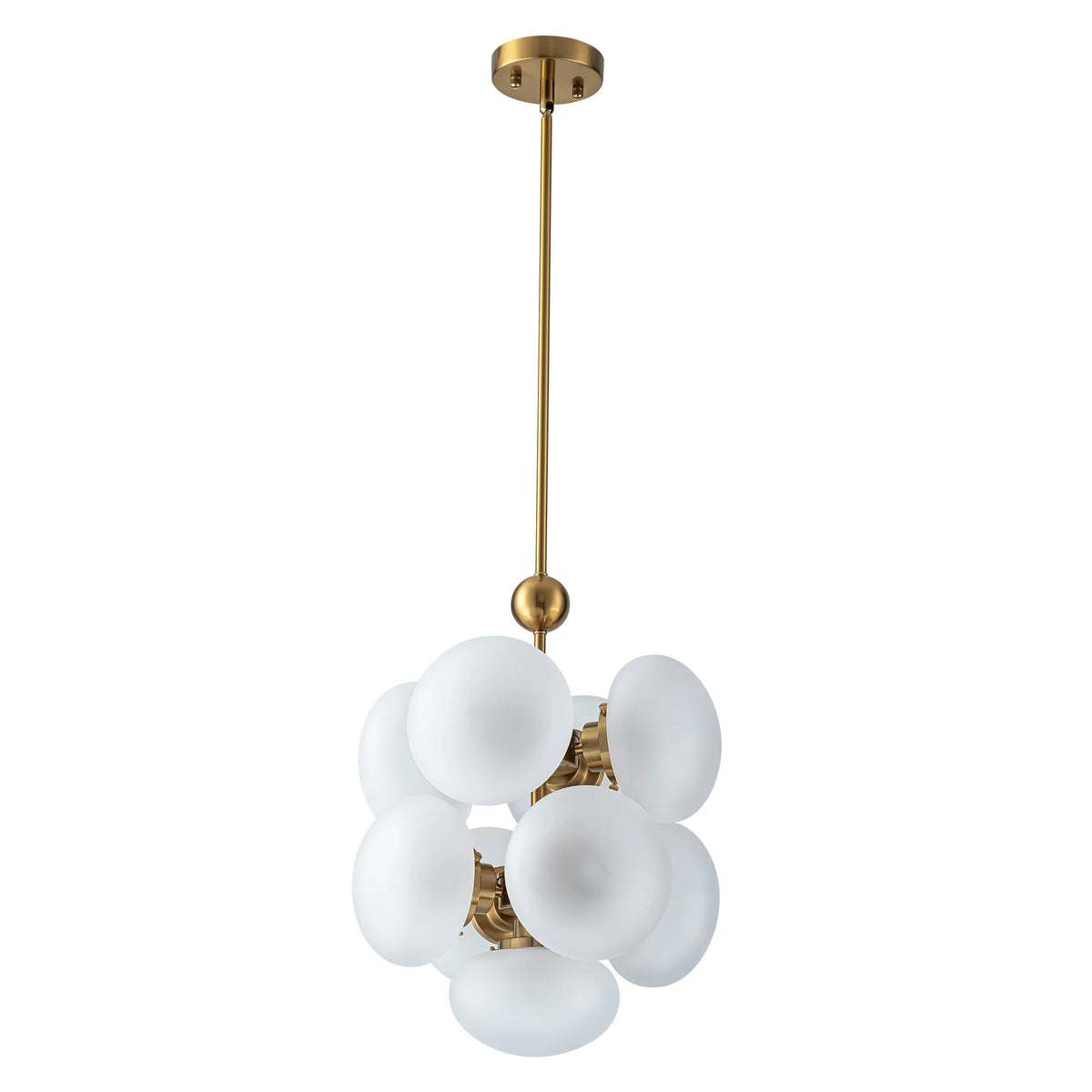 9-Light Globe Cluster Chandelier U9766