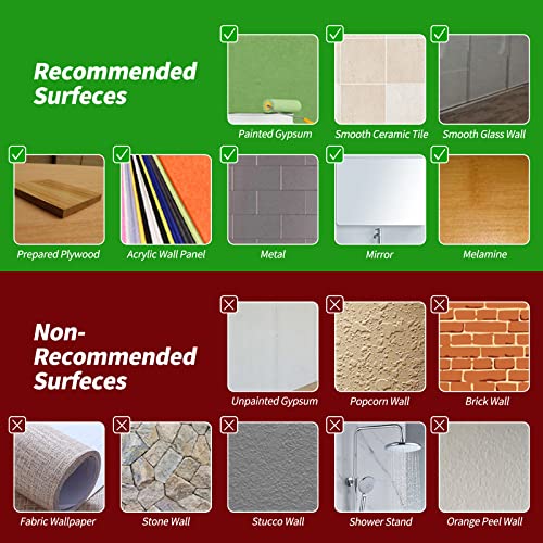 10-Sheet Self-Adhesive Vinyl Backsplash Tiles (Gray) F9730