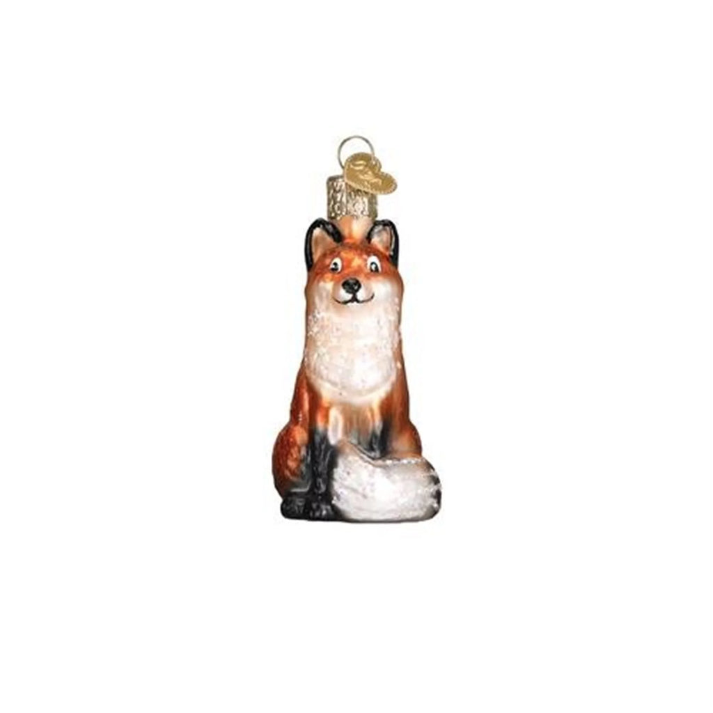 Mini Woodland Animal Set Glass Blown Ornament X66953
