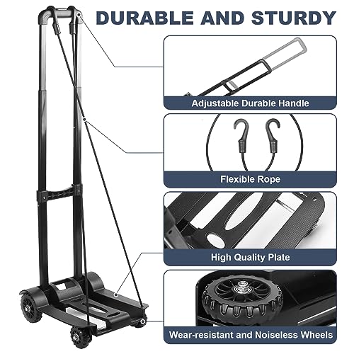 Portable Massage Table Cart with Wheels Foldable U186492