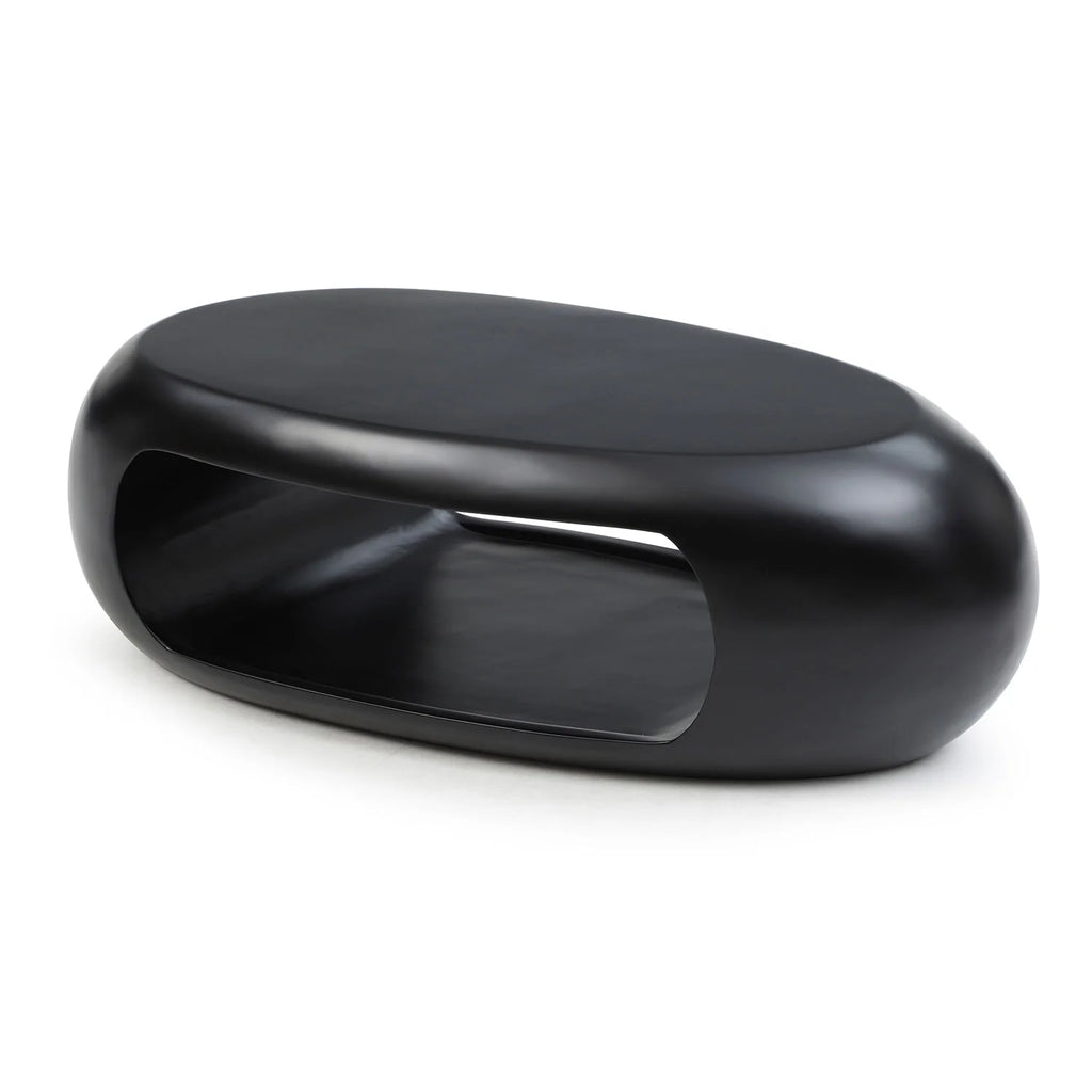 Modern Oval Fiberglass Coffee Table B62300