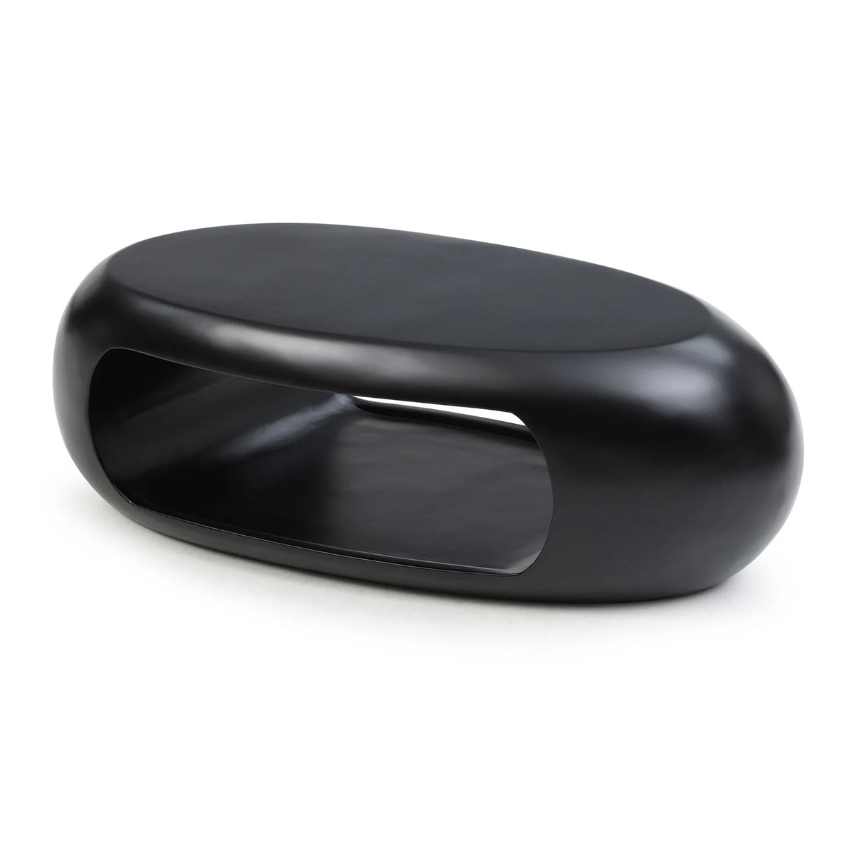 Modern Oval Fiberglass Coffee Table B62300