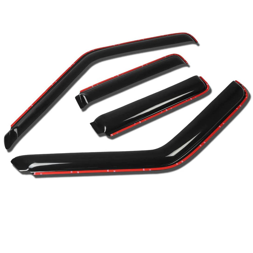 Smoke Window Visor Wind Rain Deflector In-Channel O6435
