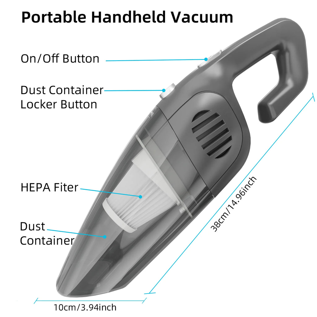 Cordless Handheld Car Vacuum Cleaner N716