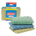 3 Pack Plastic Sponge Scrubber S81062