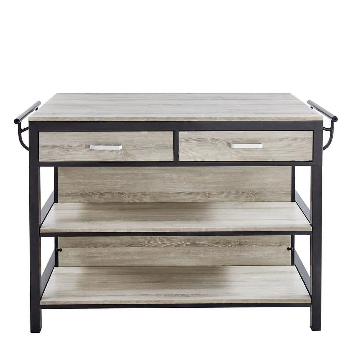 Counter Height Dining Table in Weathered Driftwood H94106