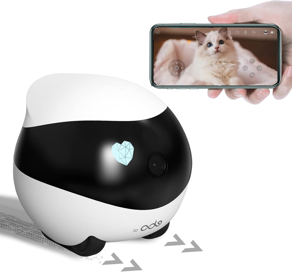Remotely Moving Security Robot Pet Camera B280952