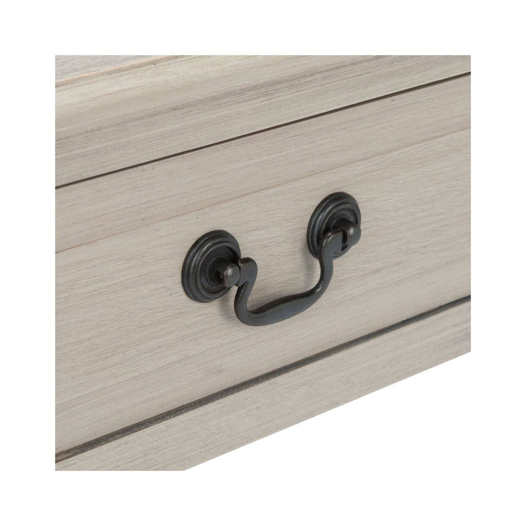 Greige 1 Drawer Accent Table Q823