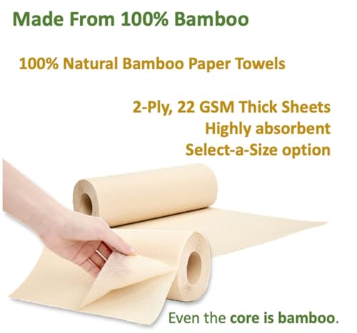 Bamboo Toilet Paper and Paper Towels V572261
