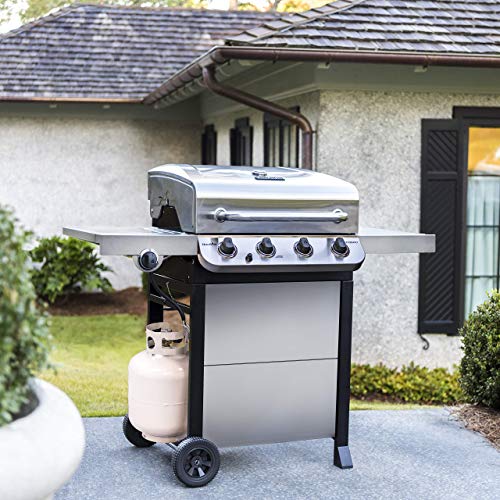 Stainless Steel 4-Burner Propane Gas Grill Q588692