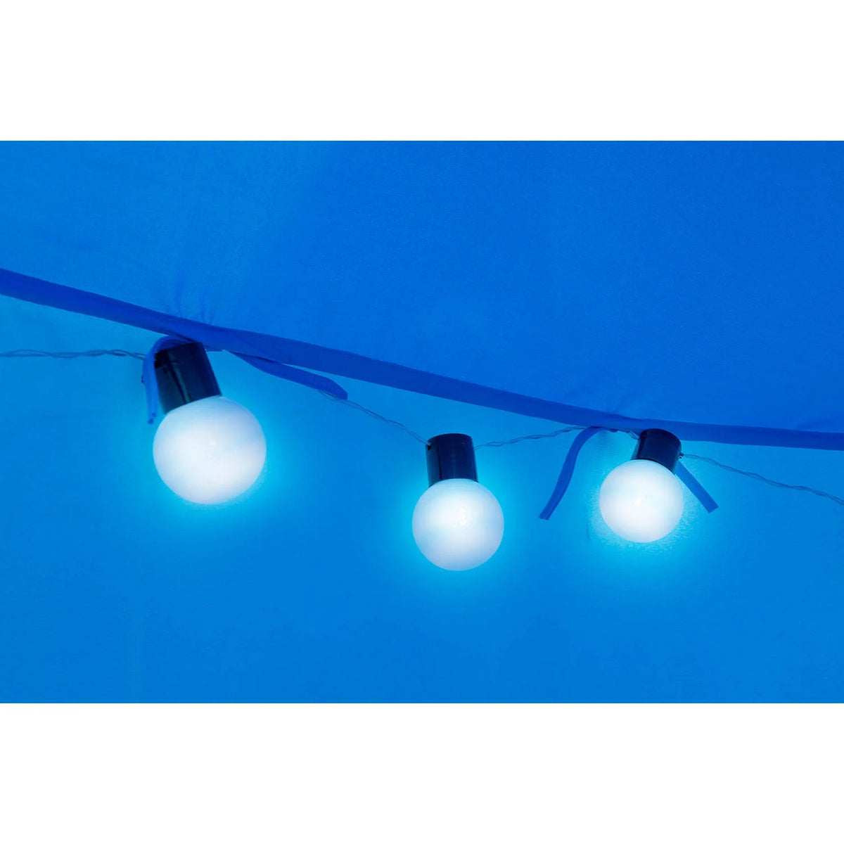 Blue Lighted Hideaway Canopy N684