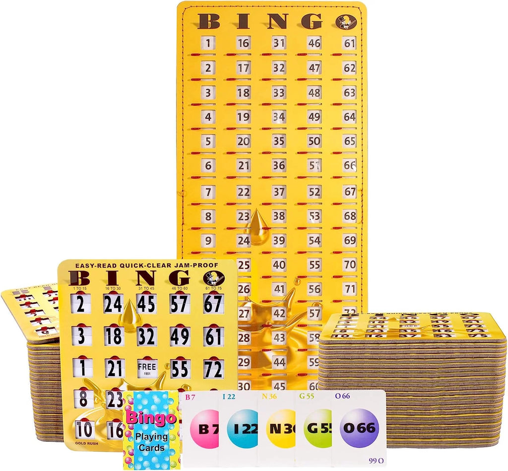 Bingo Cards with Sliding Windows R61206