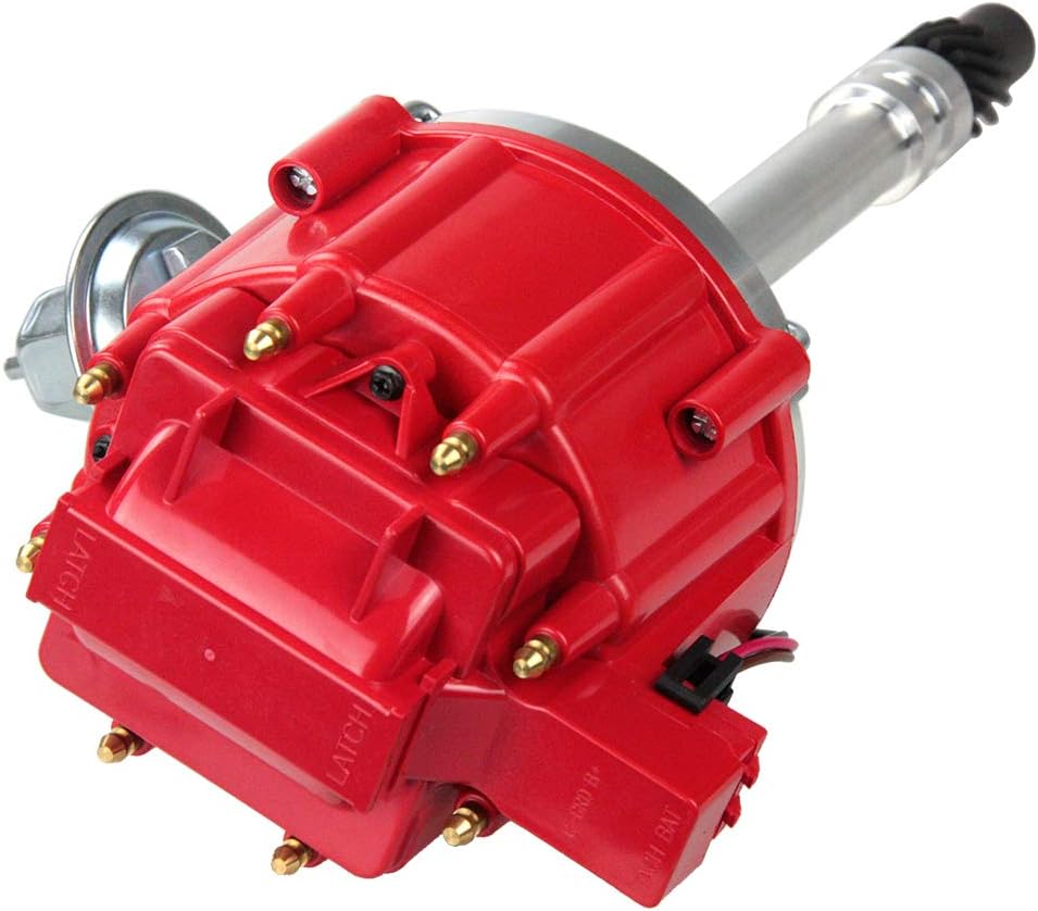Ignition Distributor Compatible with Chevy GM SBC BBC V8 Coil Pack of 2 B1932