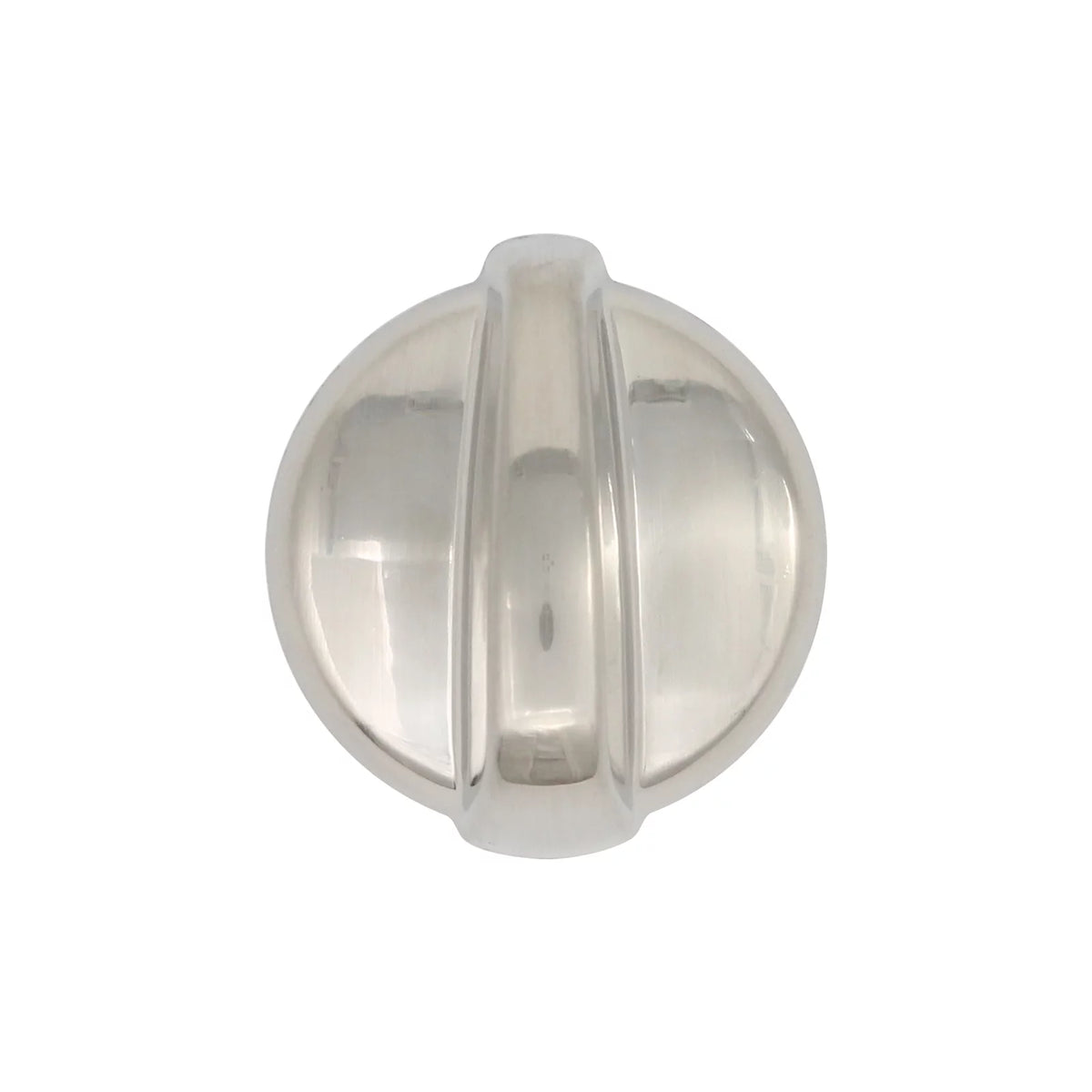 6 Pack Stainless Steel Finish Control Knob J8184