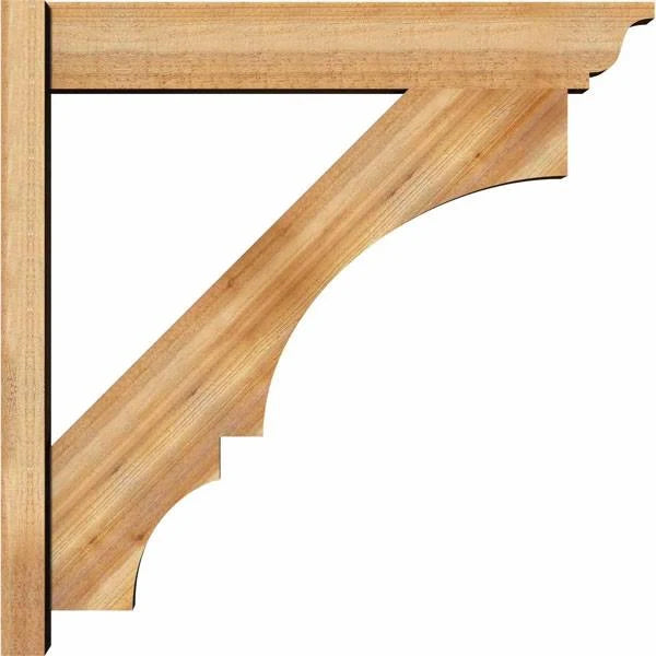 6x22W x 30x22D x 30x22H Western Red Cedar Traditional Outlooker H680