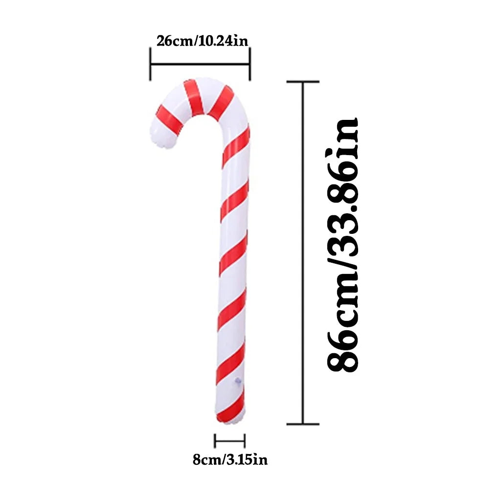 Inflatable Candy Canes Christmas Balloons Outdoor Decoration B9059