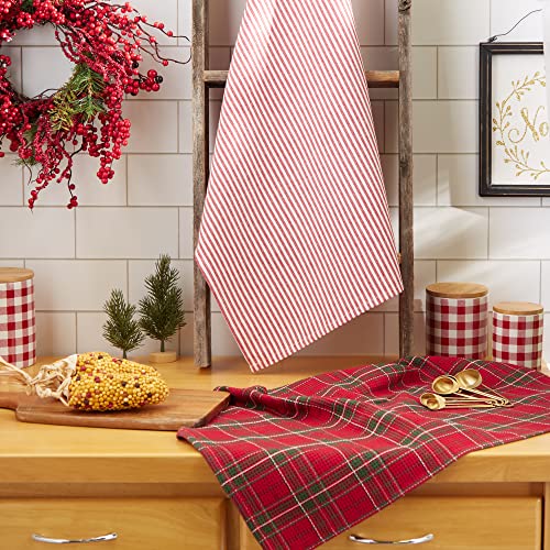 Vintage Christmas Kitchen Dish Towel Set, 18x28, 2 Piece N6522
