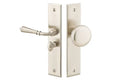 Solid Brass Screen Door Lock Satin Nickel V14588
