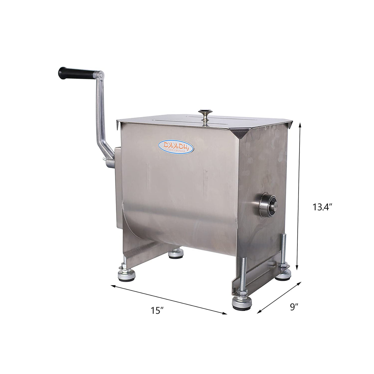 15-Pound Stainless Steel Manual Meat Mixer C3947