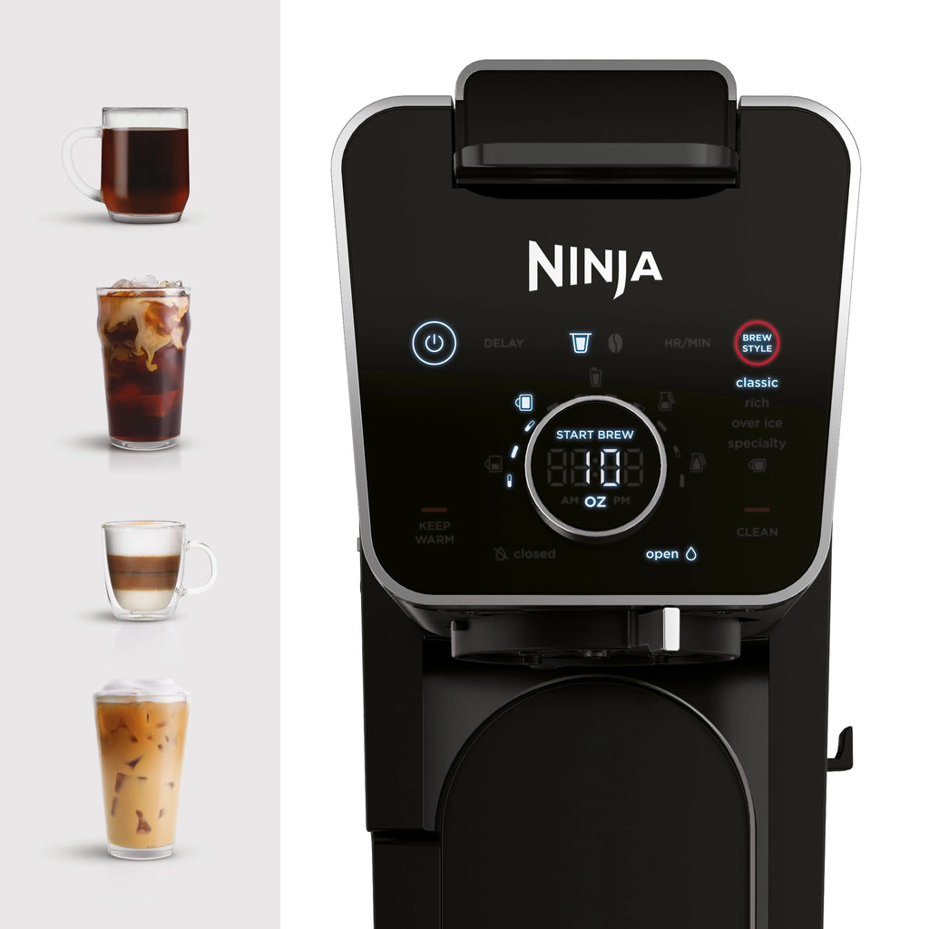 12-Cup Drip Coffee Maker with Glass Carafe Q496