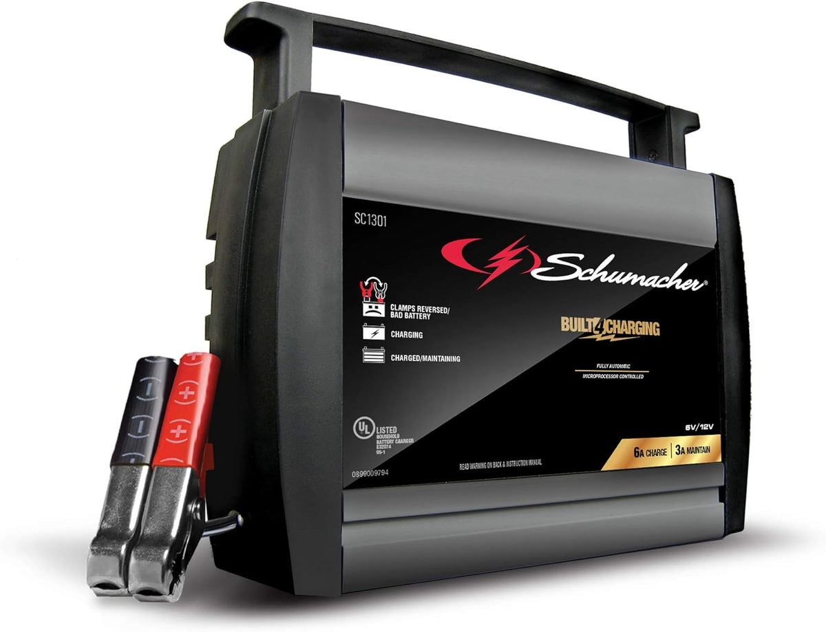 15 Amp 3 Amp 6V 12V Automatic Battery Charger Maintainer Q538970