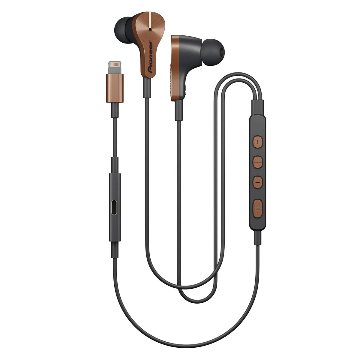 Noise Cancelling Lightning-Powered Smart Earbuds - Bronze L487737
