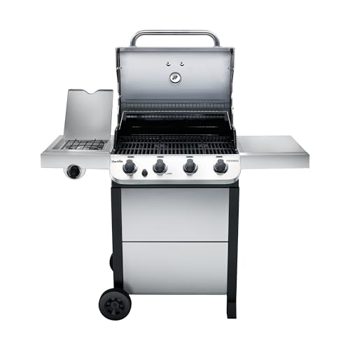 Stainless Steel 4-Burner Propane Gas Grill Q588692