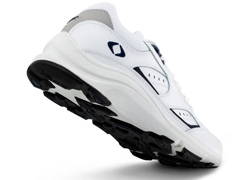 White Lace Walker Shoes Q6727