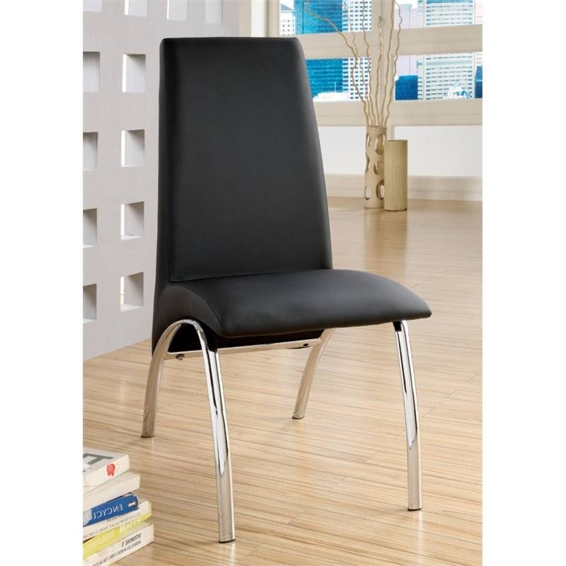 Black Flared Dining Chair P908558