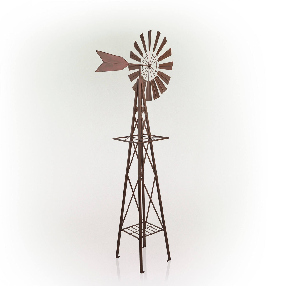 Metal Windmill Garden Stand Z65579