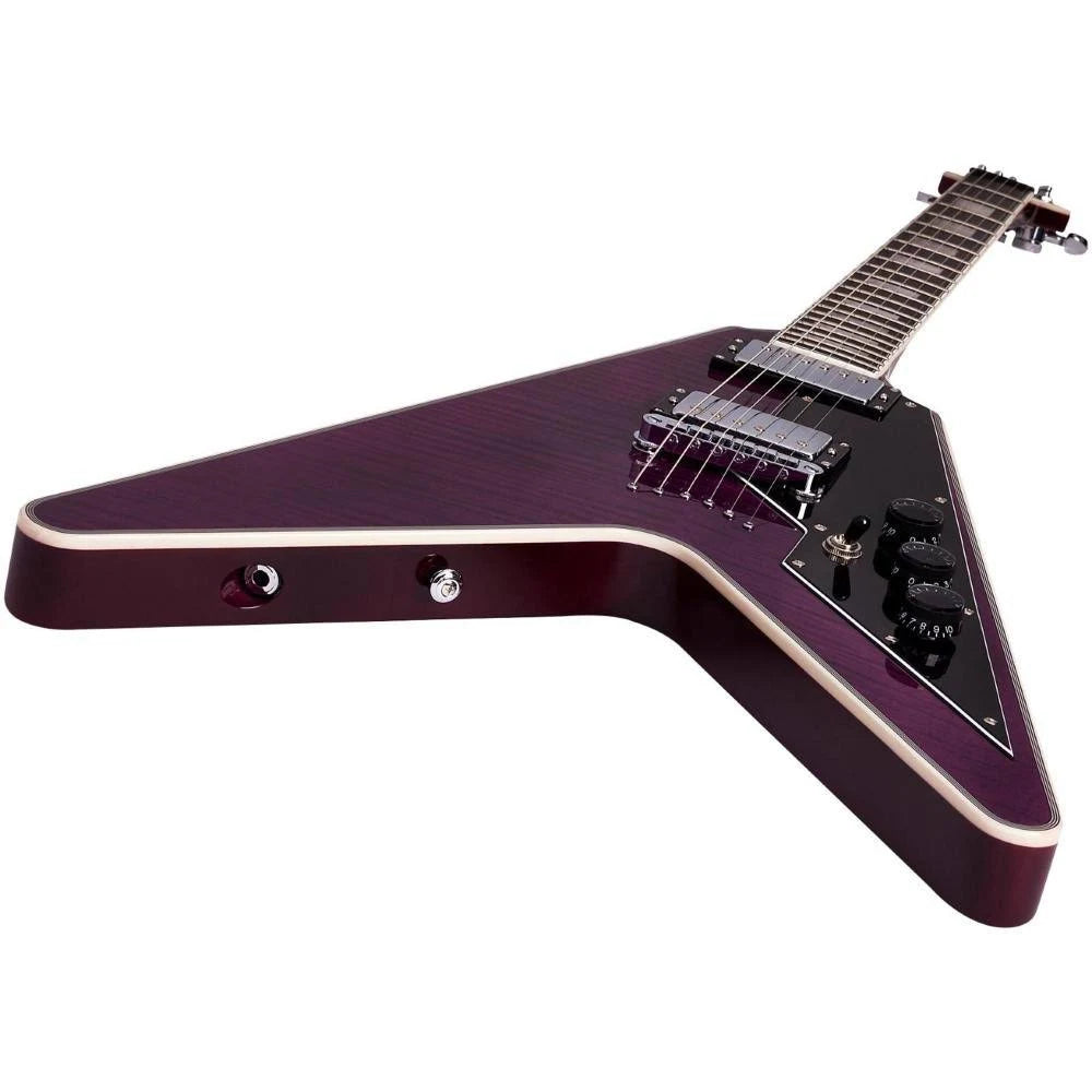 Transparent Purple Electric Guitar H9933