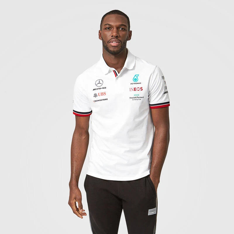 White Team Polo E2548