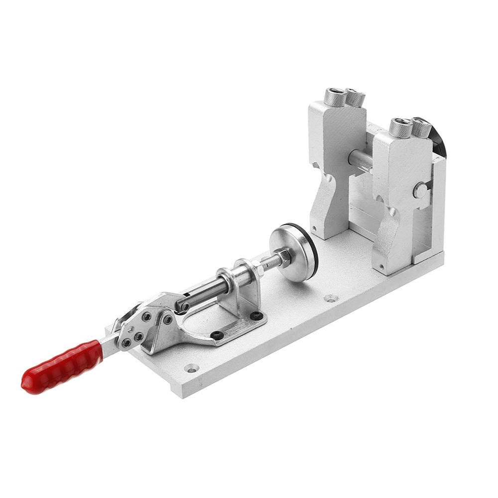 Woodworking Pocket Hole Jig System with Clamp and Hole Drill Bits E4377