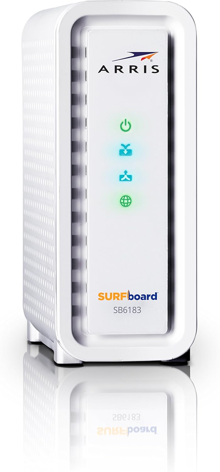 White Pack of 2 Cable Modem D364255