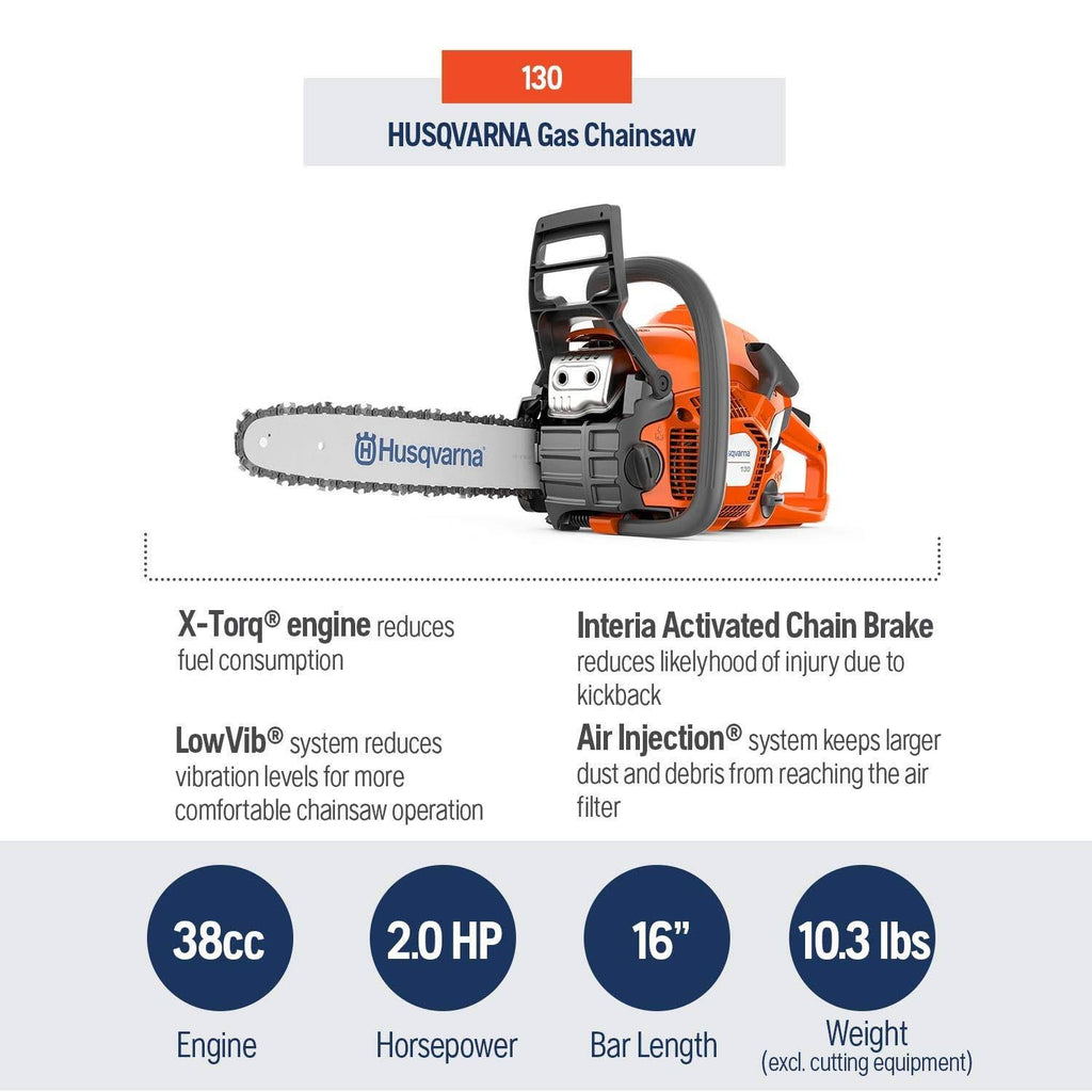 16 inch 130 GAS Chainsaw G696038
