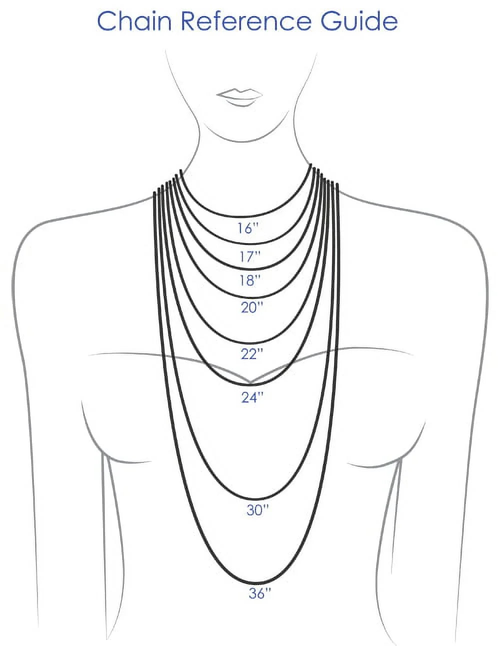 14 kt White Gold Cable Chain 20 Inches F64248