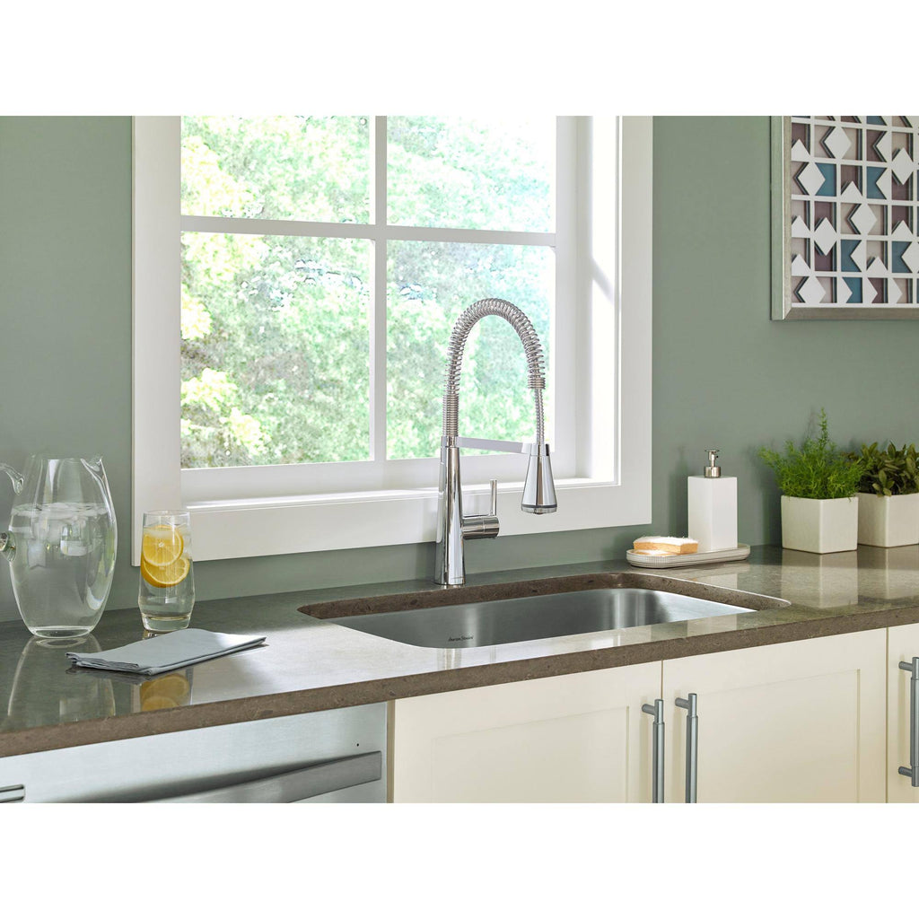 Polished Chrome Semi-Professional Kitchen Faucet C15941