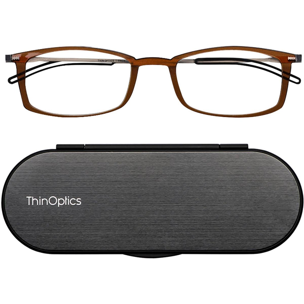 Brown Reading Glasses Z792