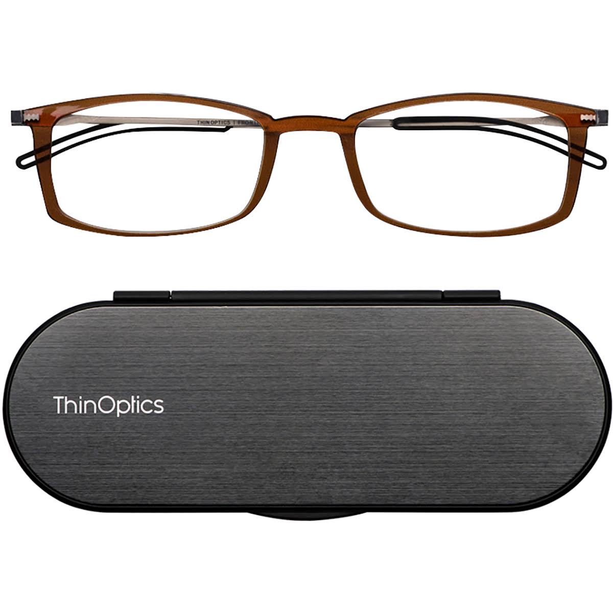 Brown Reading Glasses Z792