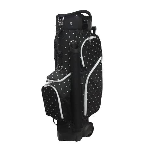 14 Way Divider Top Golf Cart Bag with Wheels S211