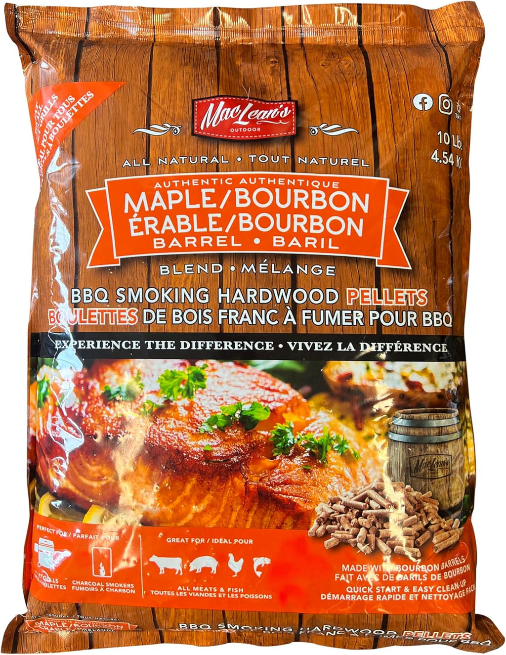 10 Pound BBQ Smoking Pellets I938259