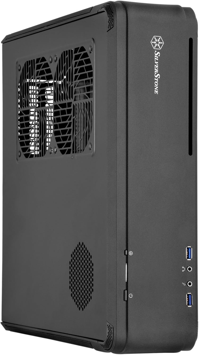 Black Aluminum ITX Computer Case S47421