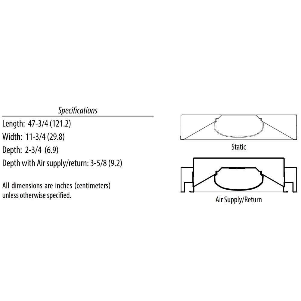 LED Low Profile Recessed Troffer H24488
