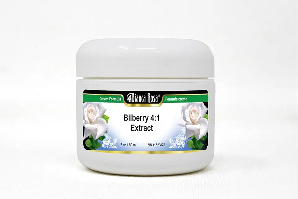 Bilberry 4:1 Extract Cream 2 oz B613
