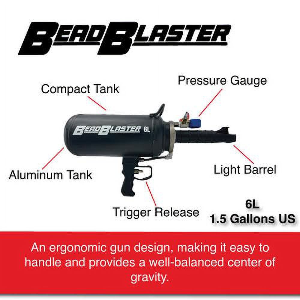 Black 6L Tire Bead Seater Air Blaster Tool Y558976