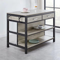 Counter Height Dining Table in Weathered Driftwood H94106