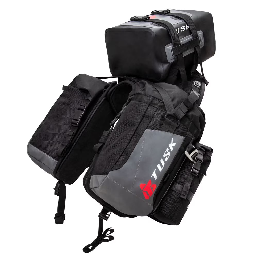 Rackless Luggage System with X-Small Dry Duffel and Bottle Holders Heat Shield B798372