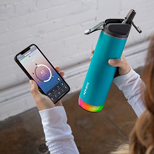 Insulated Stainless Steel Smart Water Bottle with Straw Lid, 21 oz U574540