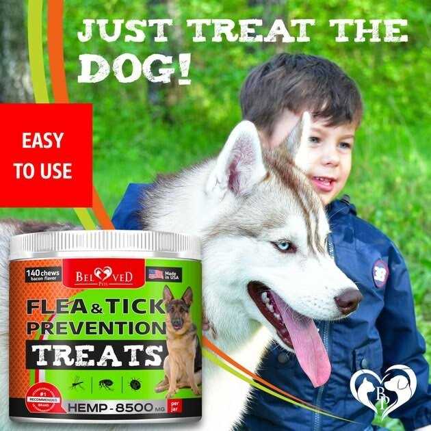 Flea and Tick Prevention Treats for Dogs J291