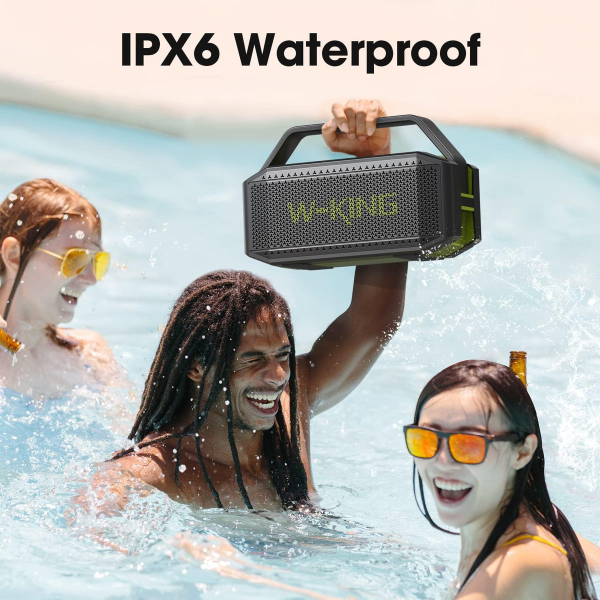 60W Portable Bluetooth Speaker IPX6 Waterproof L68049